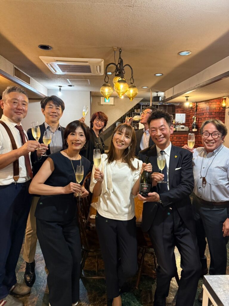 会場での集合写真
